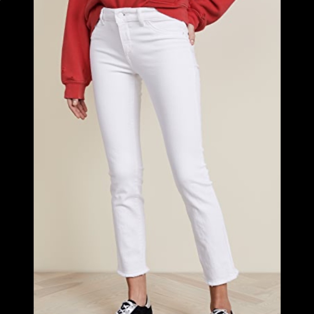 DL1961 Mara Embroidered Instasculpt Cropped Jeans